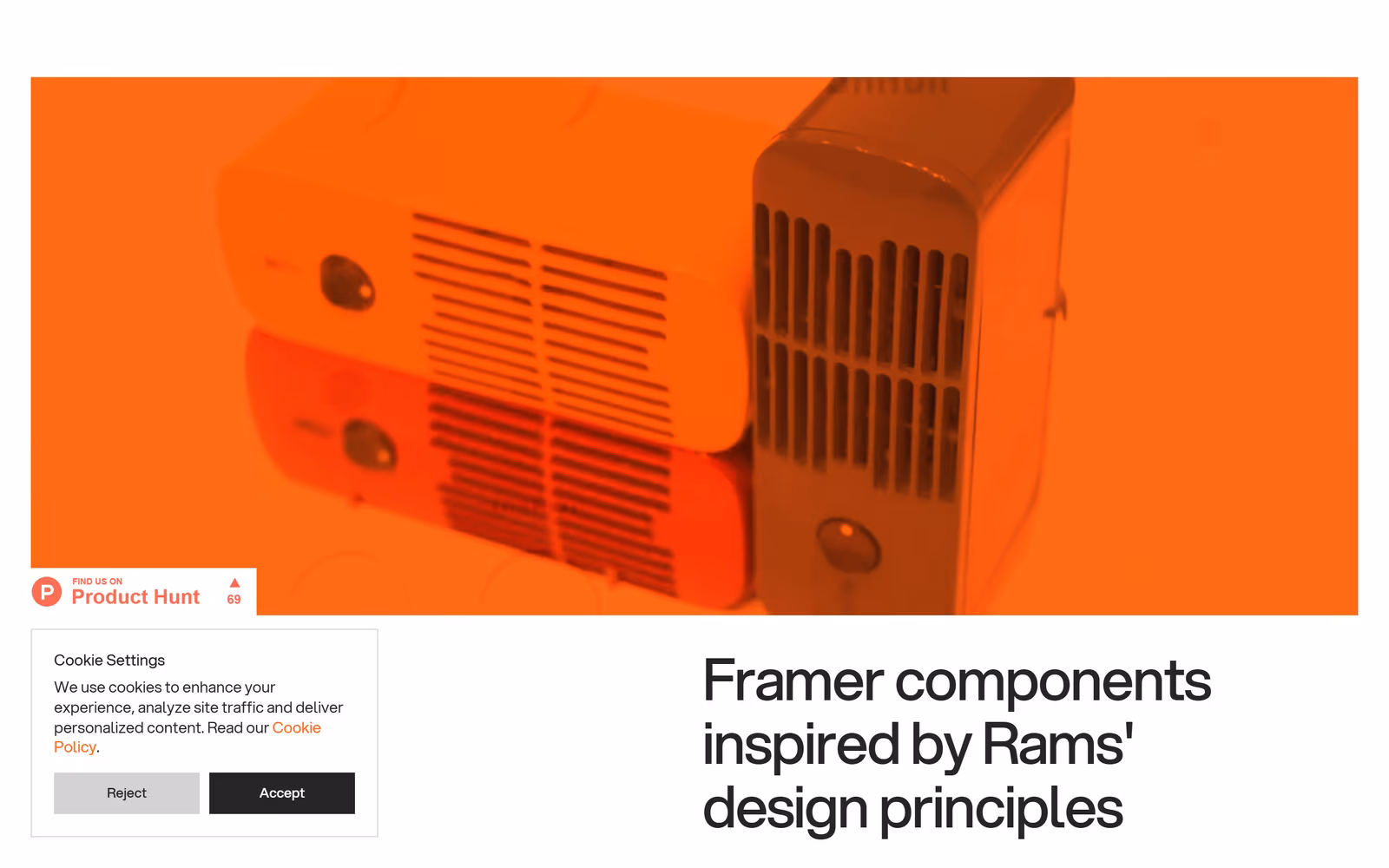 Drams — Minimalist SaaS website design