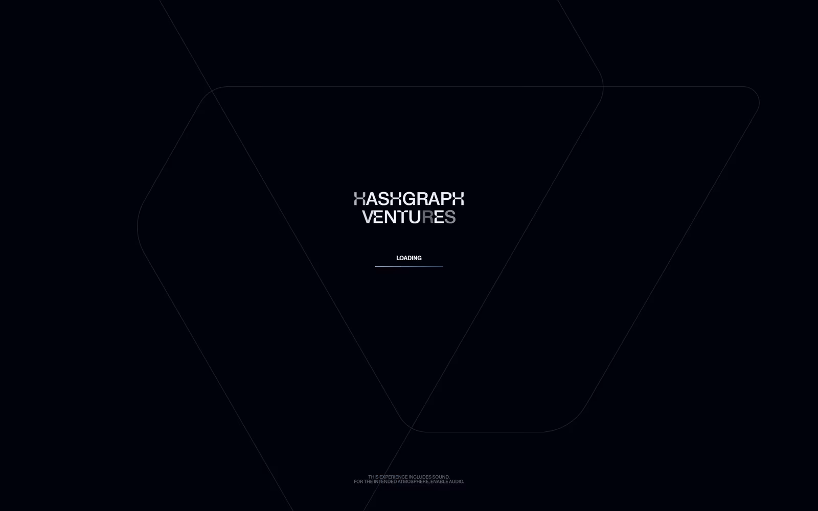 Hashgraph Ventures — Dark Mode Other website design