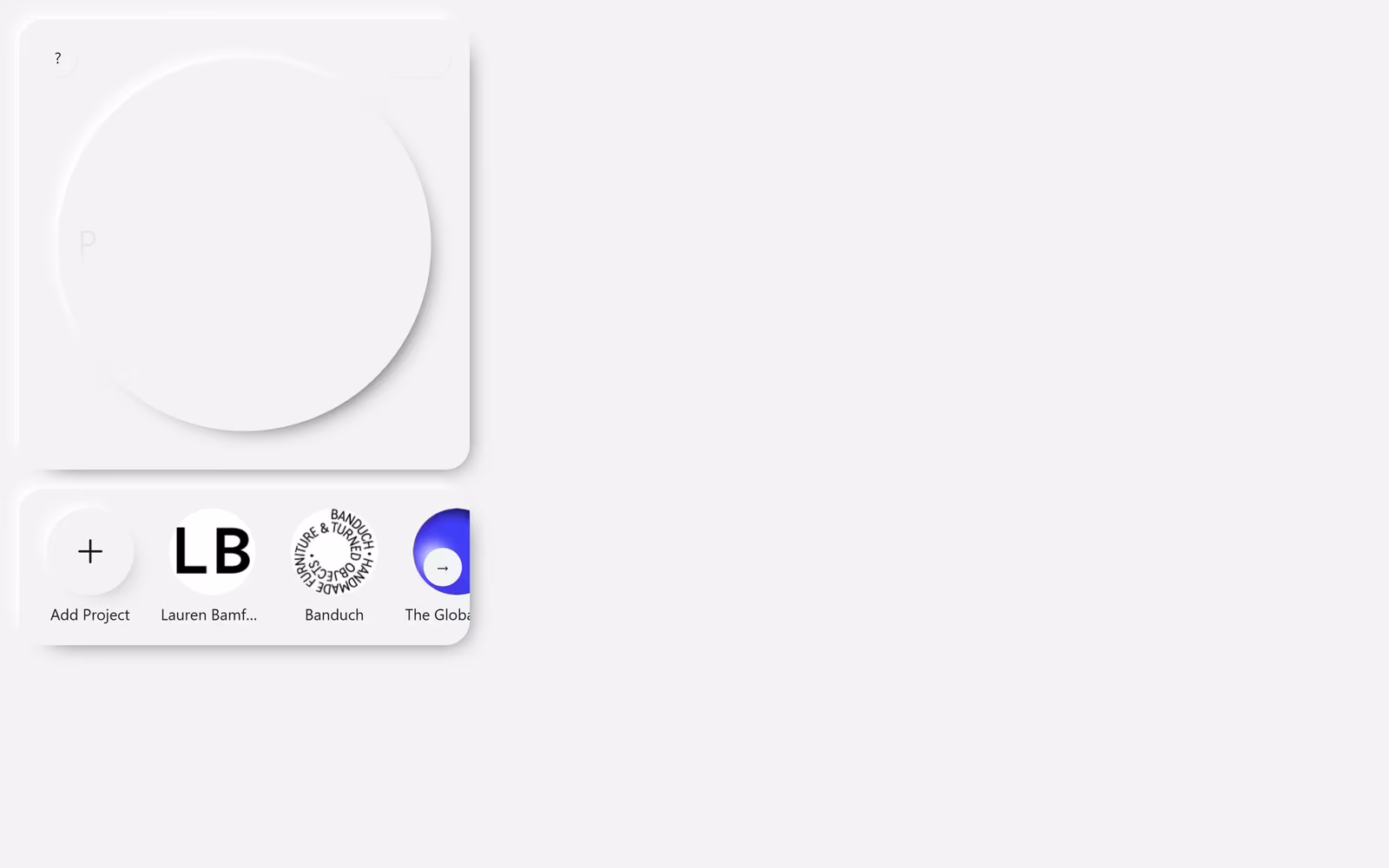 Patrick Mason Studio — Minimalist Portfolio website design